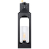 Pelso outdoor wall light, Black