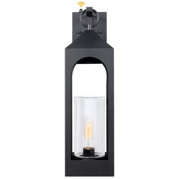 Pelso outdoor wall light, Black