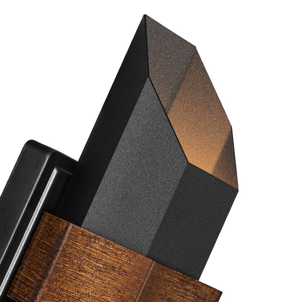 Persan outdoor wall light, Black