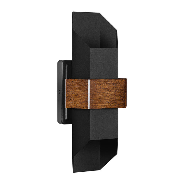 Persan outdoor wall light, Black