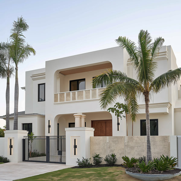 Piros outdoor wall light, 31 inch