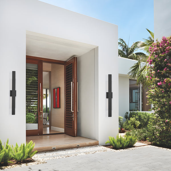 Piros outdoor wall light, 47 inch