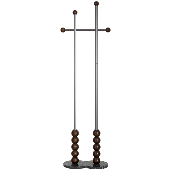 Pumori Coat Rack in Gray Finish