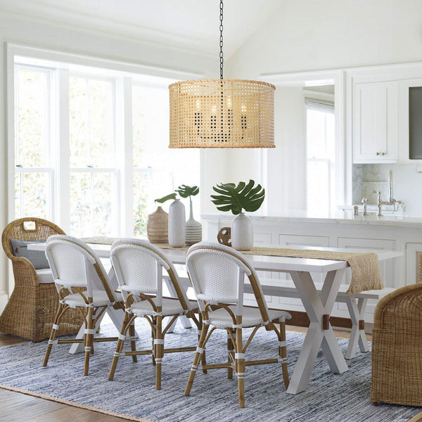 Refosco chandelier light, Wood