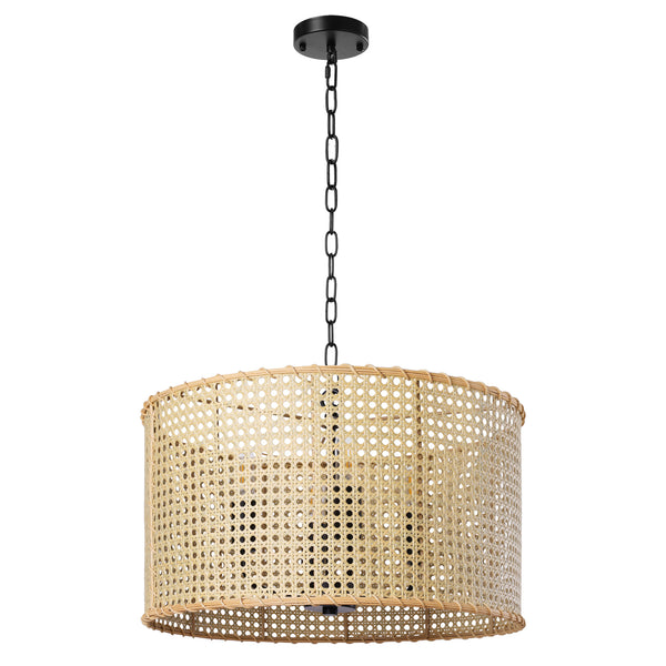 Refosco chandelier light, Wood