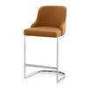 Renano bar stool, Camel Jaen Leather