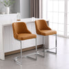 Renano bar stool, Camel Jaen Leather