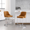 Renano bar stool, Camel Jaen Leather