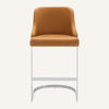 Renano bar stool, Camel Jaen Leather