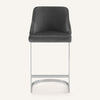 Renano bar stool, Gray Azal Velvet