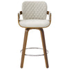 Rimava Counter Stool in Moonlight Sarma Leather