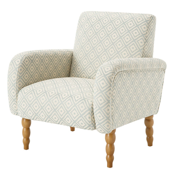 Rubea armchair, Blue Andre Fabric