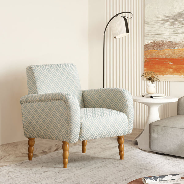 Rubea armchair, Blue Andre Fabric