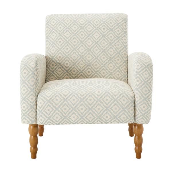 Rubea armchair, Blue Andre Fabric