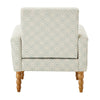 Rubea armchair, Blue Andre Fabric