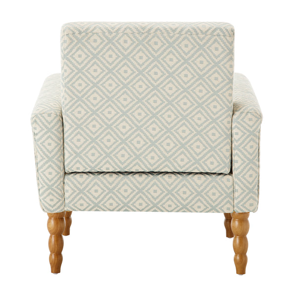Rubea armchair, Blue Andre Fabric