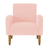 Rubea armchair, Pink Pola Fabric