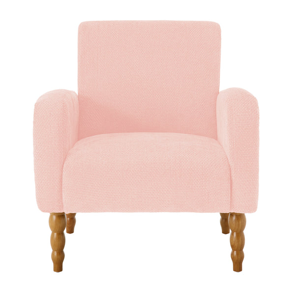 Rubea armchair, Pink Pola Fabric