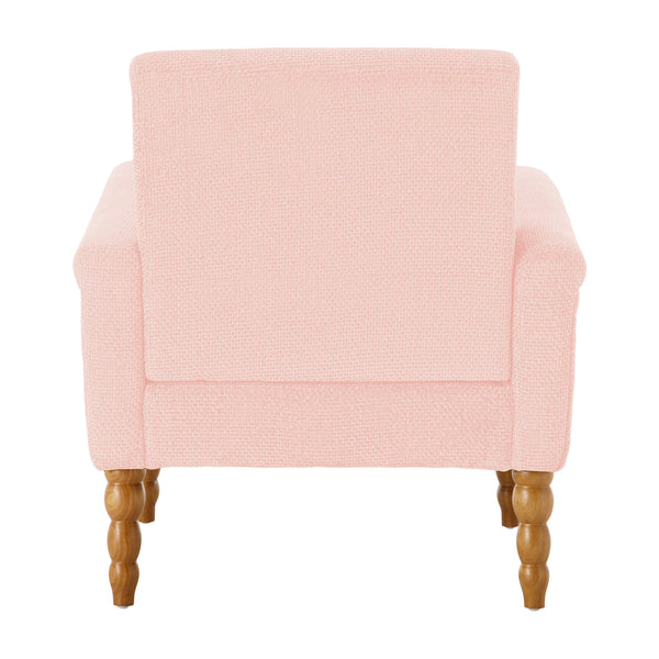 Rubea armchair, Pink Pola Fabric
