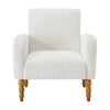 Rubea armchair, White Pola Fabric
