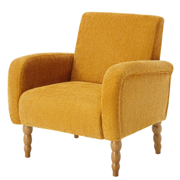 Rubea armchair, Yellow Pola Fabric