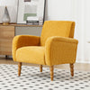 Rubea armchair, Yellow Pola Fabric