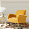 Rubea armchair, Yellow Pola Fabric
