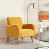 Rubea armchair, Yellow Pola Fabric