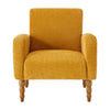 Rubea armchair, Yellow Pola Fabric