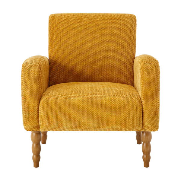 Rubea armchair, Yellow Pola Fabric