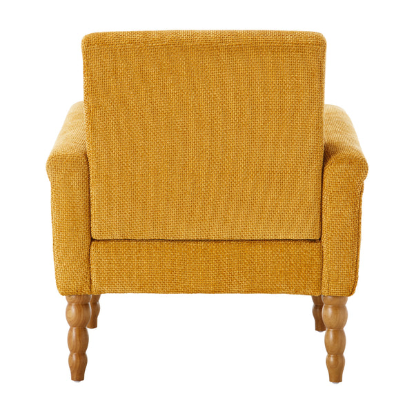 Rubea armchair, Yellow Pola Fabric