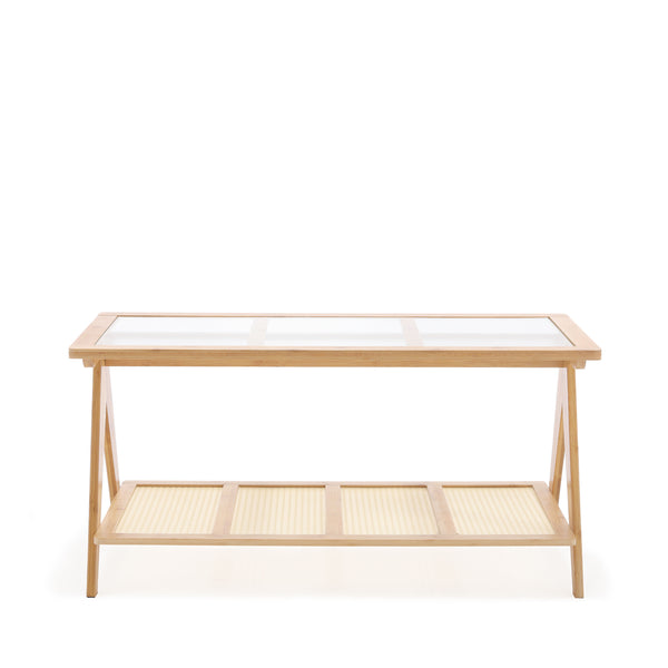 Sankar coffee table, Natural Bamboo