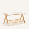 Sankar coffee table, Natural Bamboo