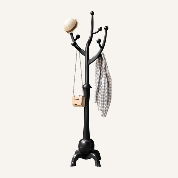 Skyang Coat Rack in Black Rubberwood