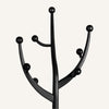 Skyang Coat Rack in Black Rubberwood