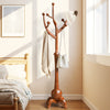 Skyang Coat Rack in Cognac Rubberwood