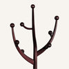 Skyang Coat Rack in Umber Rubberwood