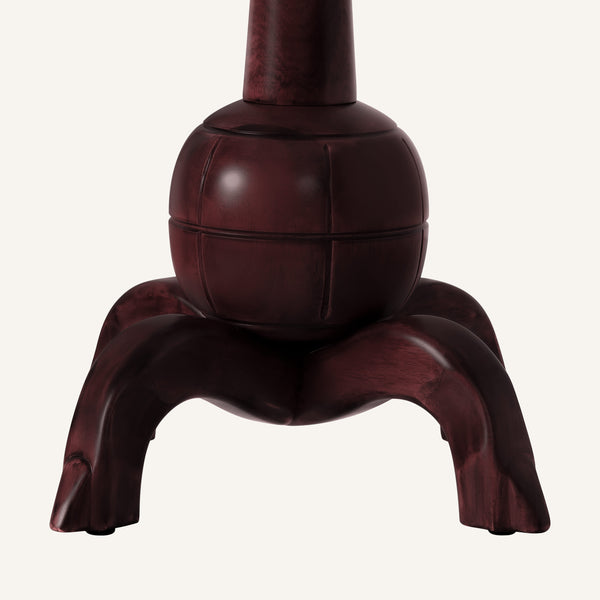 Skyang Coat Rack in Umber Rubberwood