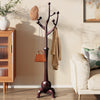 Skyang Coat Rack in Umber Rubberwood