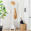 Skyang Coat Rack in White Rubberwood