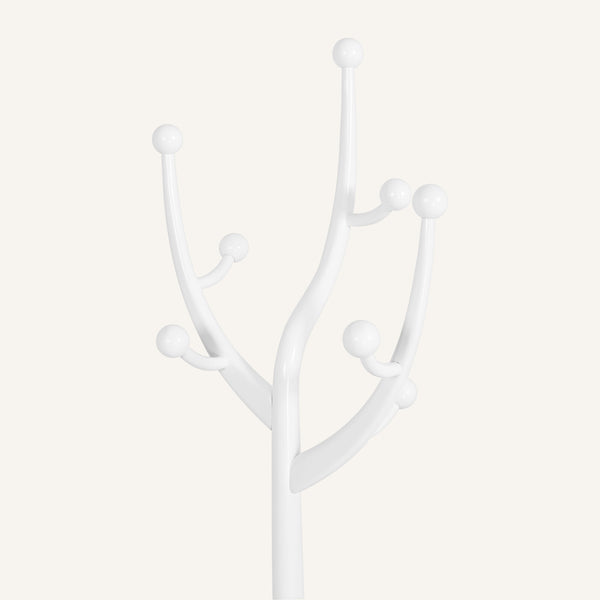 Skyang Coat Rack in White Rubberwood