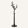 Skyang II Coat Rack in Black Rubberwood