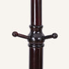 Skyang II Coat Rack in Umber Rubberwood