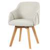 Strong Ale dining chair, Beige Lidi Fabric