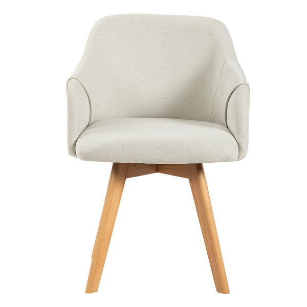 Strong Ale dining chair, Beige Lidi Fabric