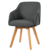 Strong Ale dining chair, Gray Lidi Fabric