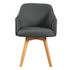 Strong Ale dining chair, Gray Lidi Fabric