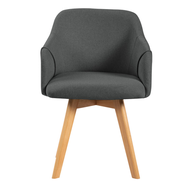 Strong Ale dining chair, Gray Lidi Fabric