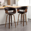 Syrah Bar Stool in Umber Hron Leather, Bar Height