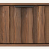 Takura Coffee Table in Brown Finish with Wood Grain